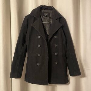 Rue21 Black Peacoat